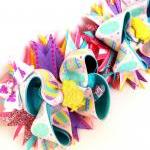 Glitzy Easter Pigtail Set